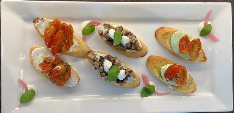 Assorted Bruschetta Selection