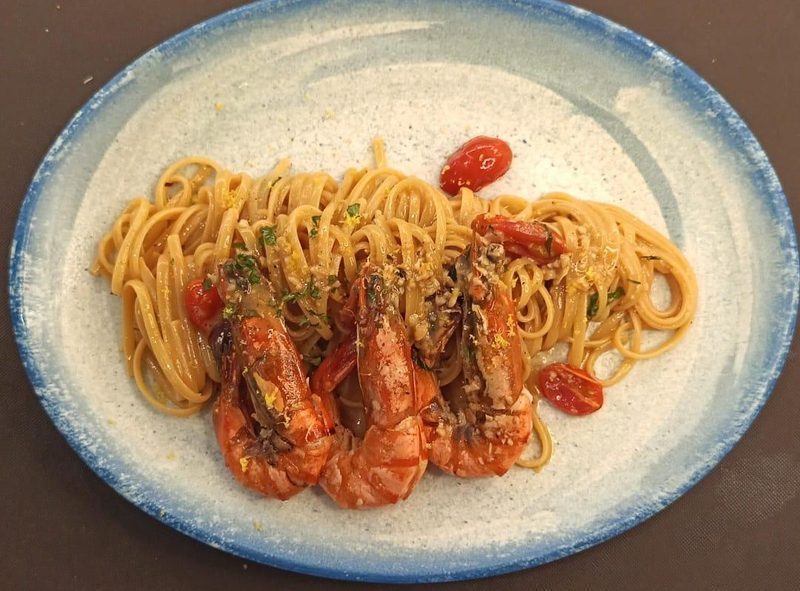 Fettuccine Gamberetti
